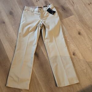 Lee Women's Wide Leg Tan Pants